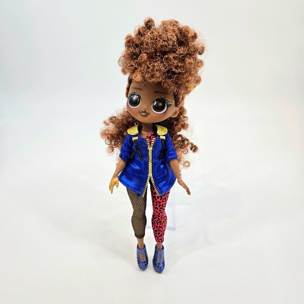 LOL Surprise! OMG Music Remix Rock Ferocious Doll Animal Print Shoes Jacket 11"